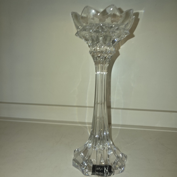 ⭐️40% Off⭐️ Mikasa Diamond Point Single Crystal Candleholder - Picture 1 of 10